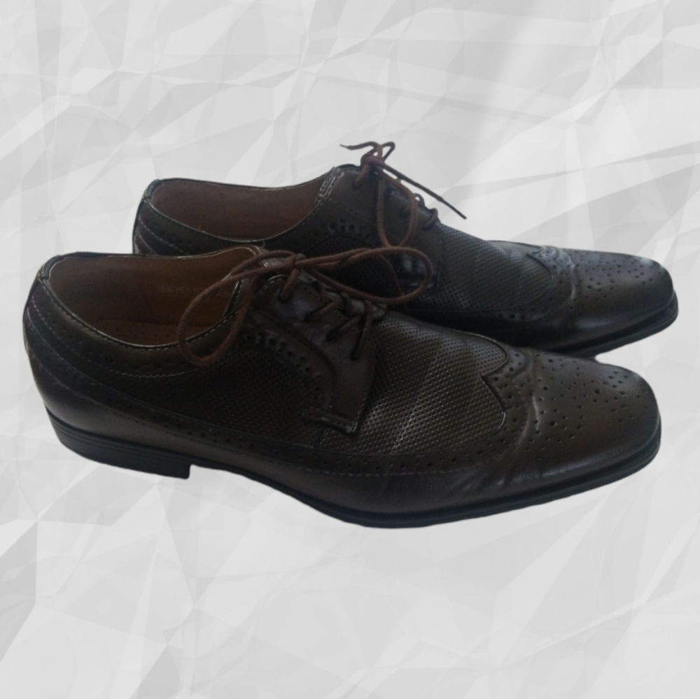 ADOLFO Brown Oxfords 12